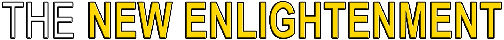 THE NEW ENLIGHTENMENT